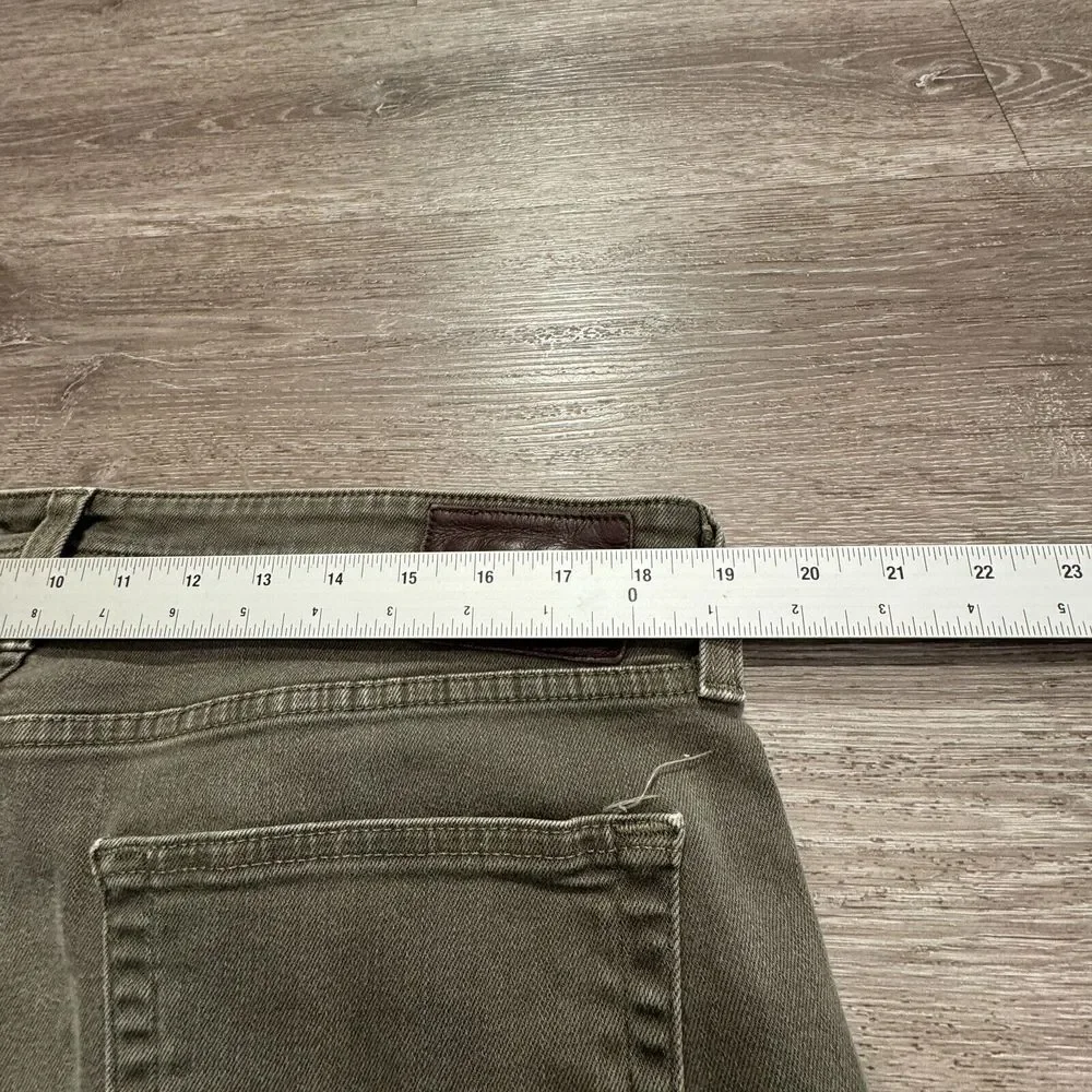AG Adriano Goldschmied Jeans Mens 38 Gray Denim The Matchbox Slim Straight 38x29